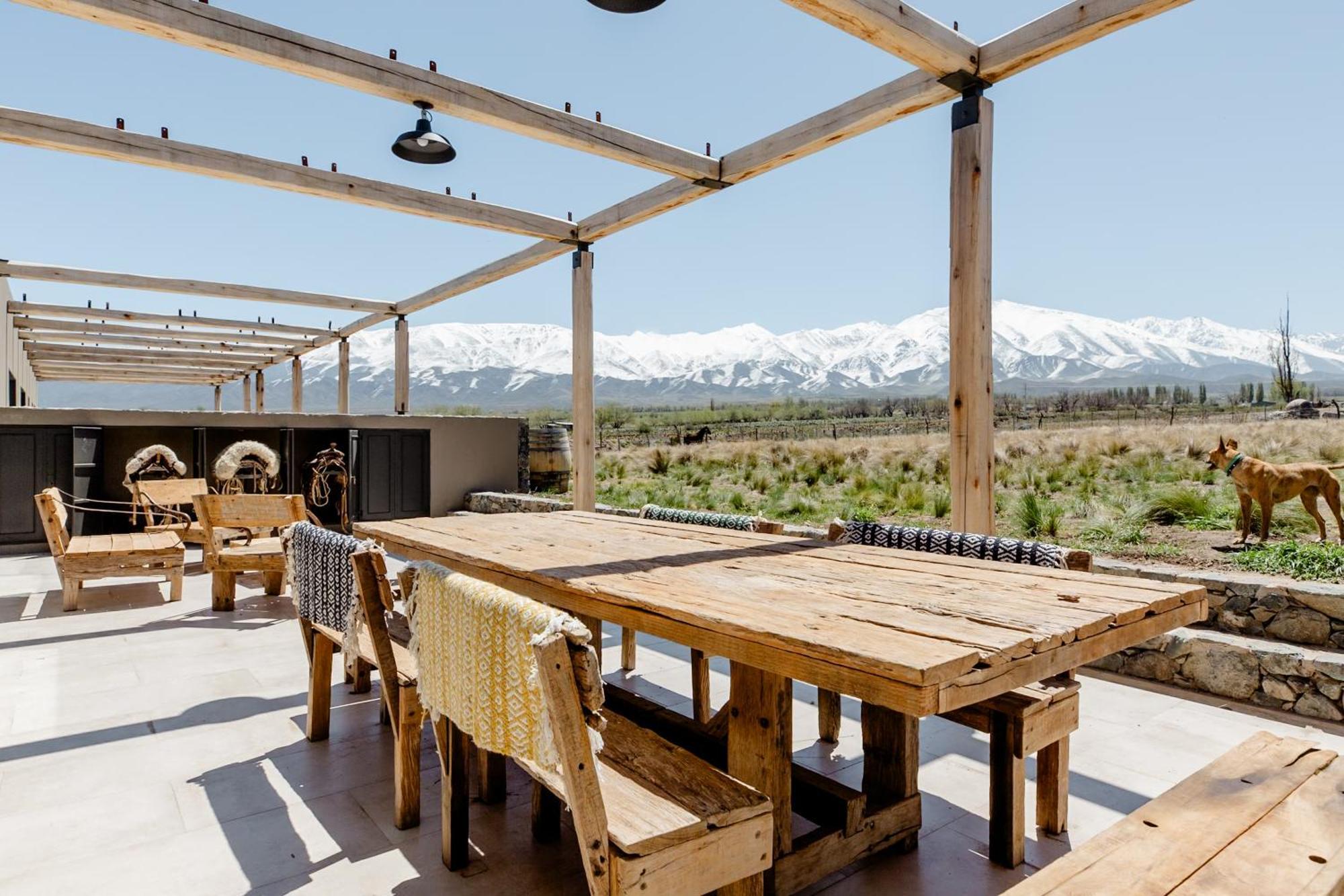 Rancho Adobe Eco Hotel Tupungato Exteriör bild